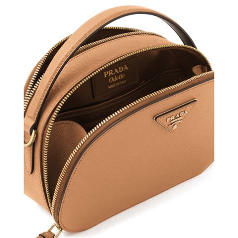 prada 1bh123|Prada Odette Saffiano Leather Bag.